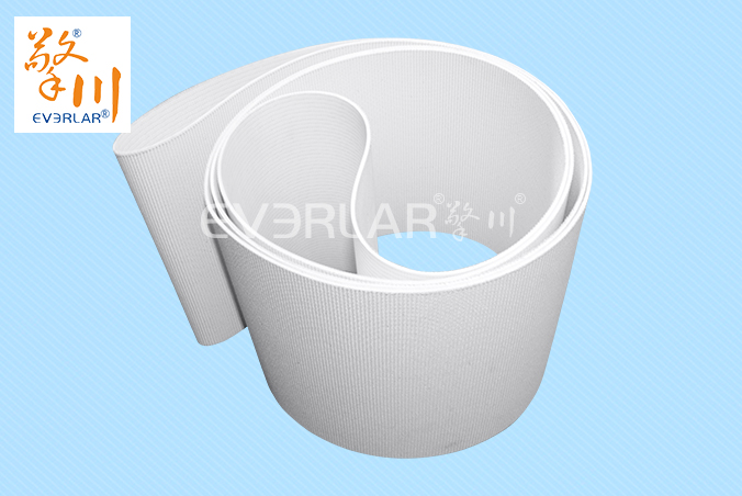 everlar擎川定制粗面帆布白色純棉/pvc輸送帶食品級(jí)輸送帶