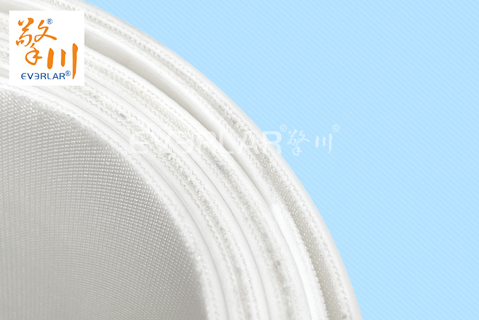 白色硅膠輸送帶耐高溫防腐蝕食品 醫(yī)療 日化輸送設(shè)備傳動(dòng)皮帶擎川定制