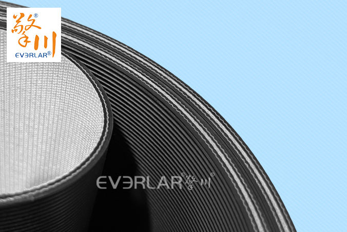 黑色直紋PVC輸送帶耐磨防滑包裝行業(yè)生產(chǎn)線設(shè)備傳輸帶擎川定制