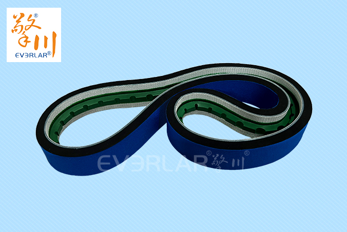 PVC藍布泡棉導(dǎo)條輸送帶耐磨緩沖包裝物流包裝機輸送線皮帶