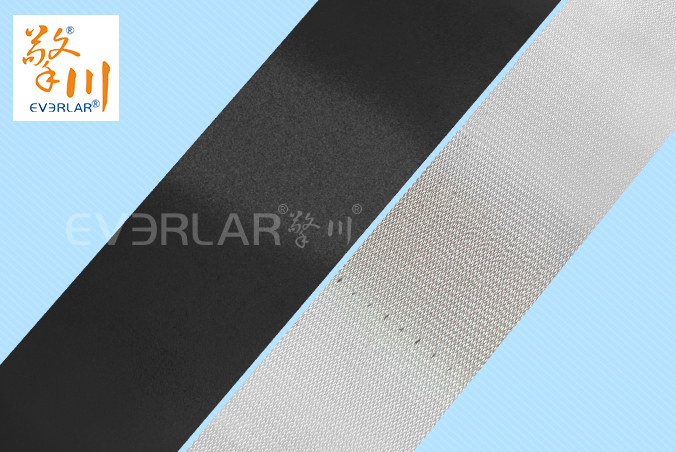 黑色啞光PVC輸送帶耐磨防滑食品電子輸送機分揀線傳送帶