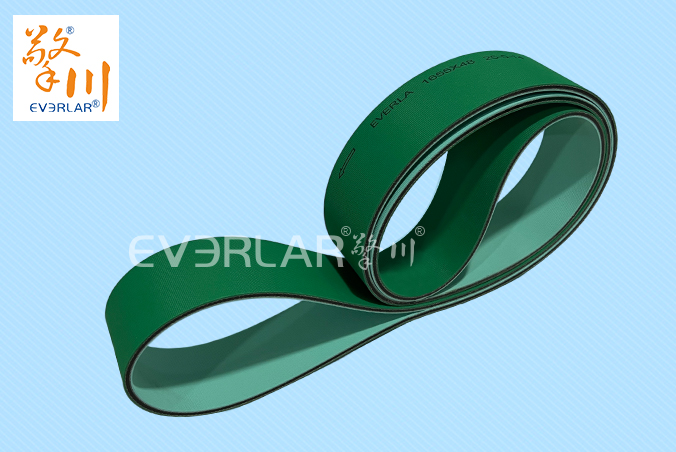 尼龍雙綠片基帶耐磨抗撕裂包裝印刷物流傳輸工業(yè)傳動帶廠家定制