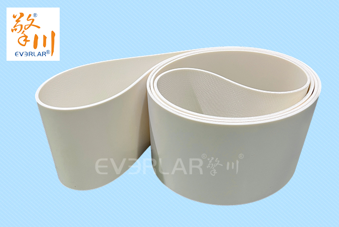 白色PVC輸送帶耐磨抗拉食品電子物流流水線輸送機(jī)傳送帶定制