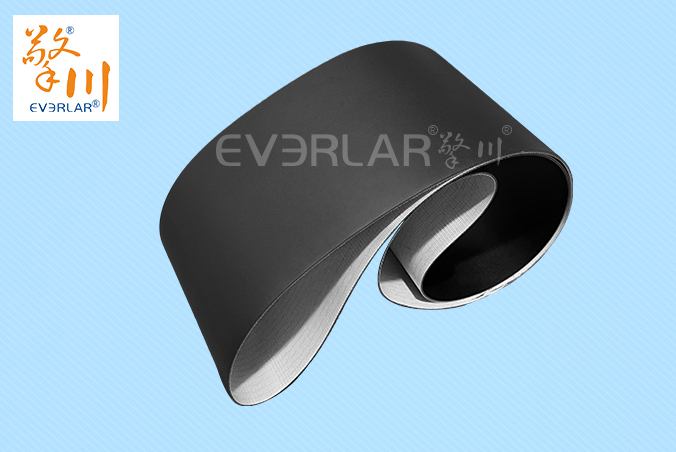 擎川EVERLAR黑色PVC防靜電輸送帶電子元件傳輸流水線工業(yè)皮帶定制