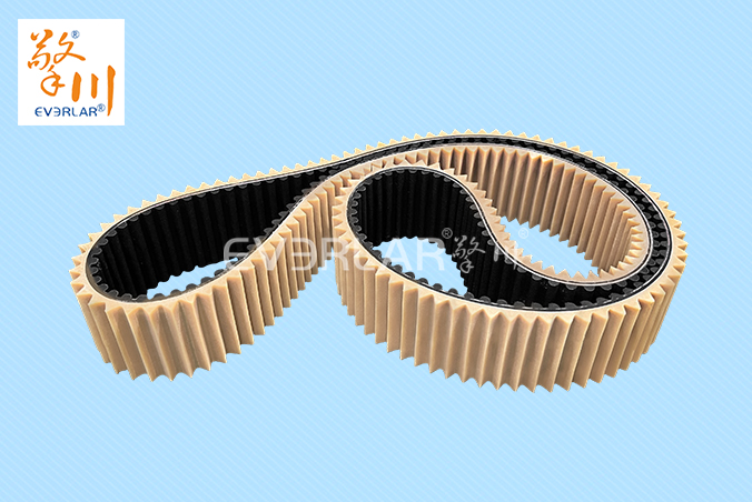 橡膠同步帶加牛筋膠開槽耐磨防滑食品包裝生產(chǎn)線傳動皮帶