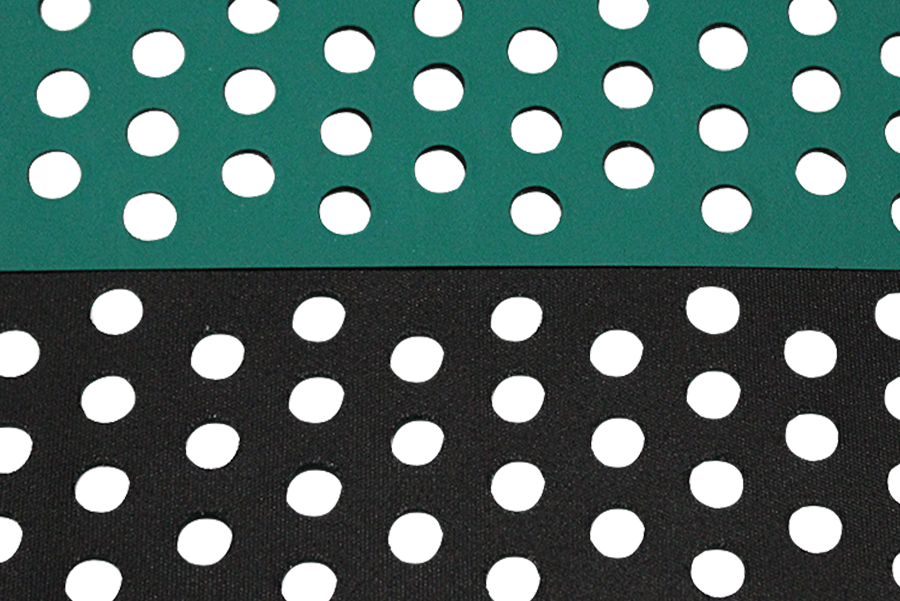 綠黑尼龍片基帶打孔吸風 綠黑尼龍片基帶打孔吸風