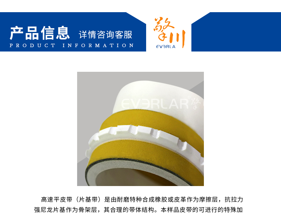 齒形導條片基帶